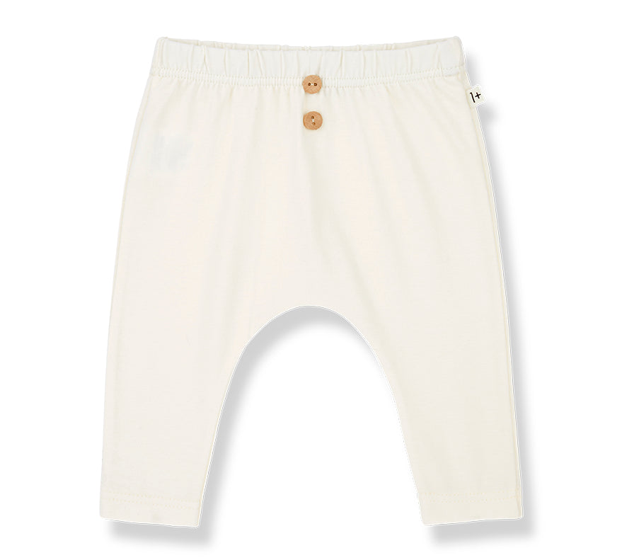 1+ In the family Celine Leggings Ecru newborn