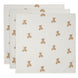 Jollein muslin cloth 70cm teddy bear 3-pack
