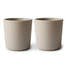 Mushie drinking cup vanilla 2-pack