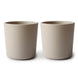 Mushie drinking cup vanilla 2-pack
